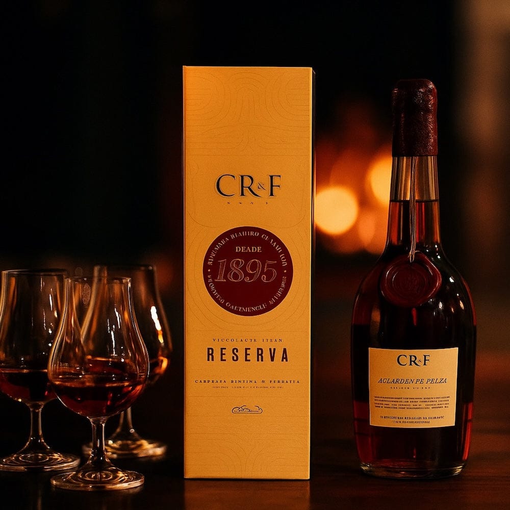 Aguardente portugaise Carvalho Ribeiro & Ferreira vieille réserve CR&F I Aguardente Velha Réserve - 75cl