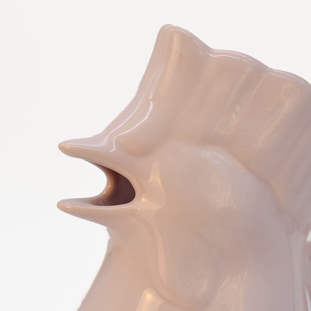 Carafe rose en céramique en forme de coq Carafe en céramique en forme de coq - Rose