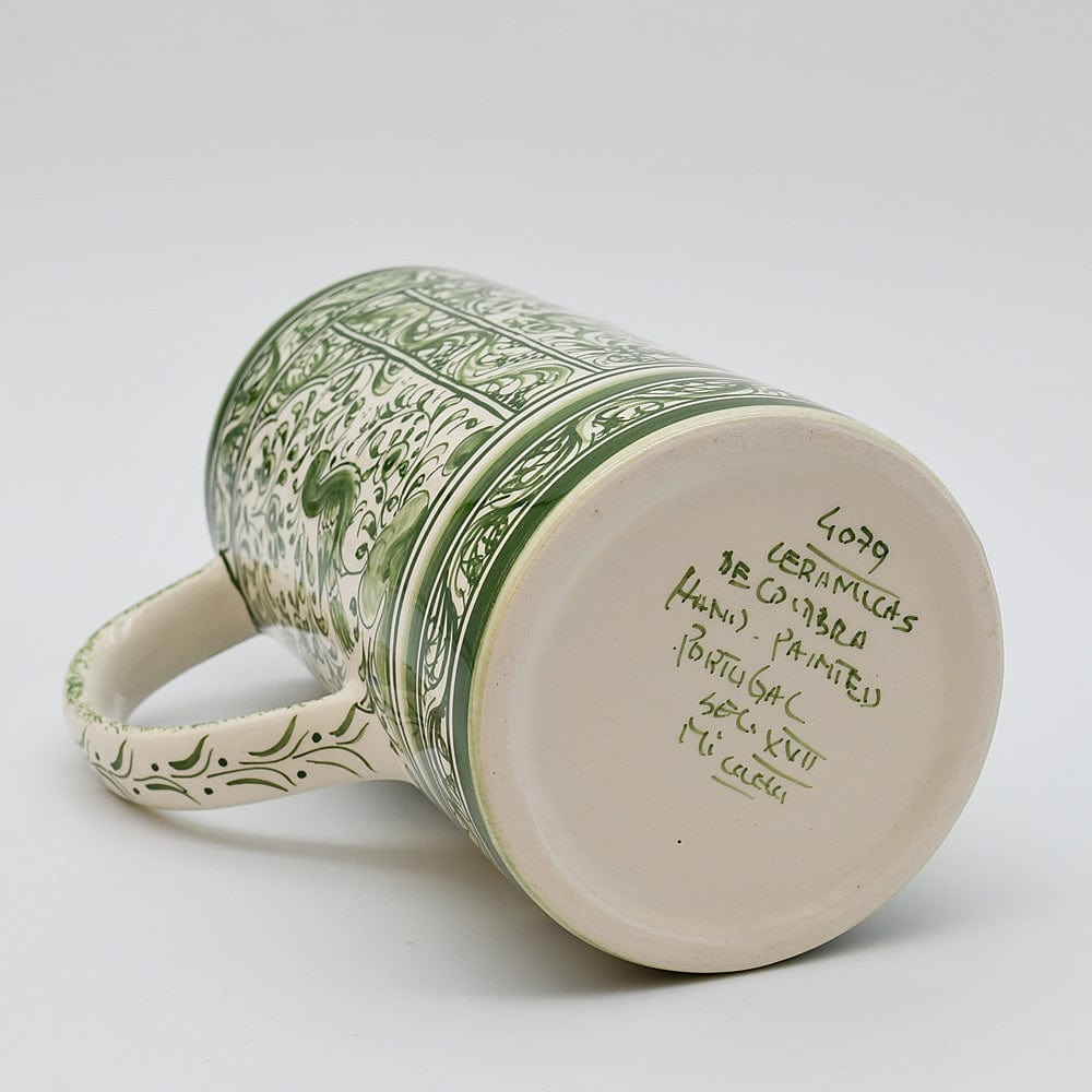 Carafe verte en céramique de Coimbra Carafe en céramique de Coimbra