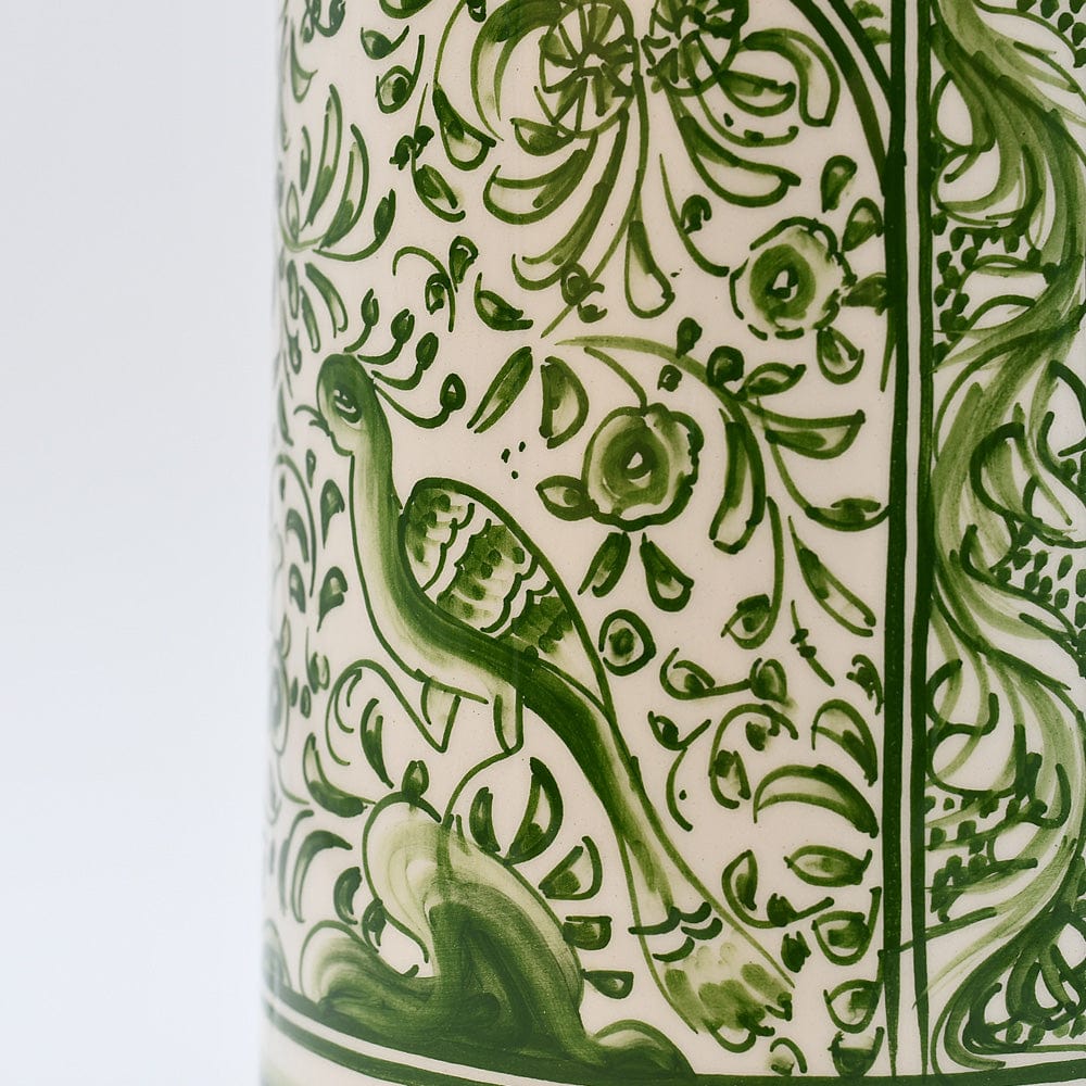 Carafe verte en céramique de Coimbra Carafe en céramique de Coimbra