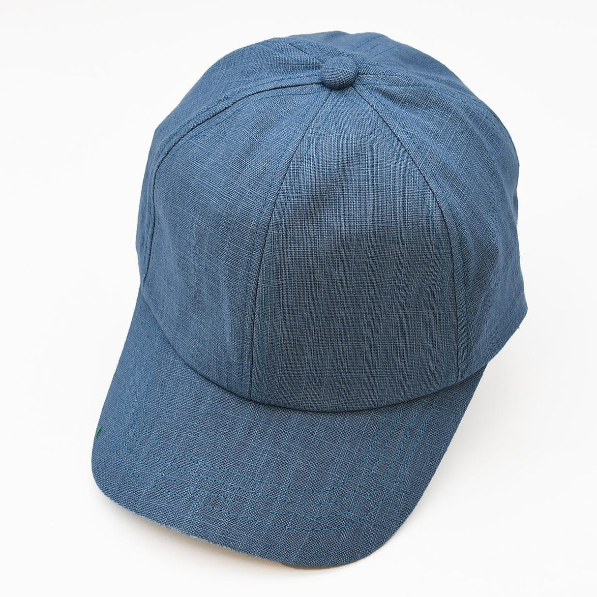 Casquette Gavroche en lin Bleu Denim Casquette en lin - Bleu