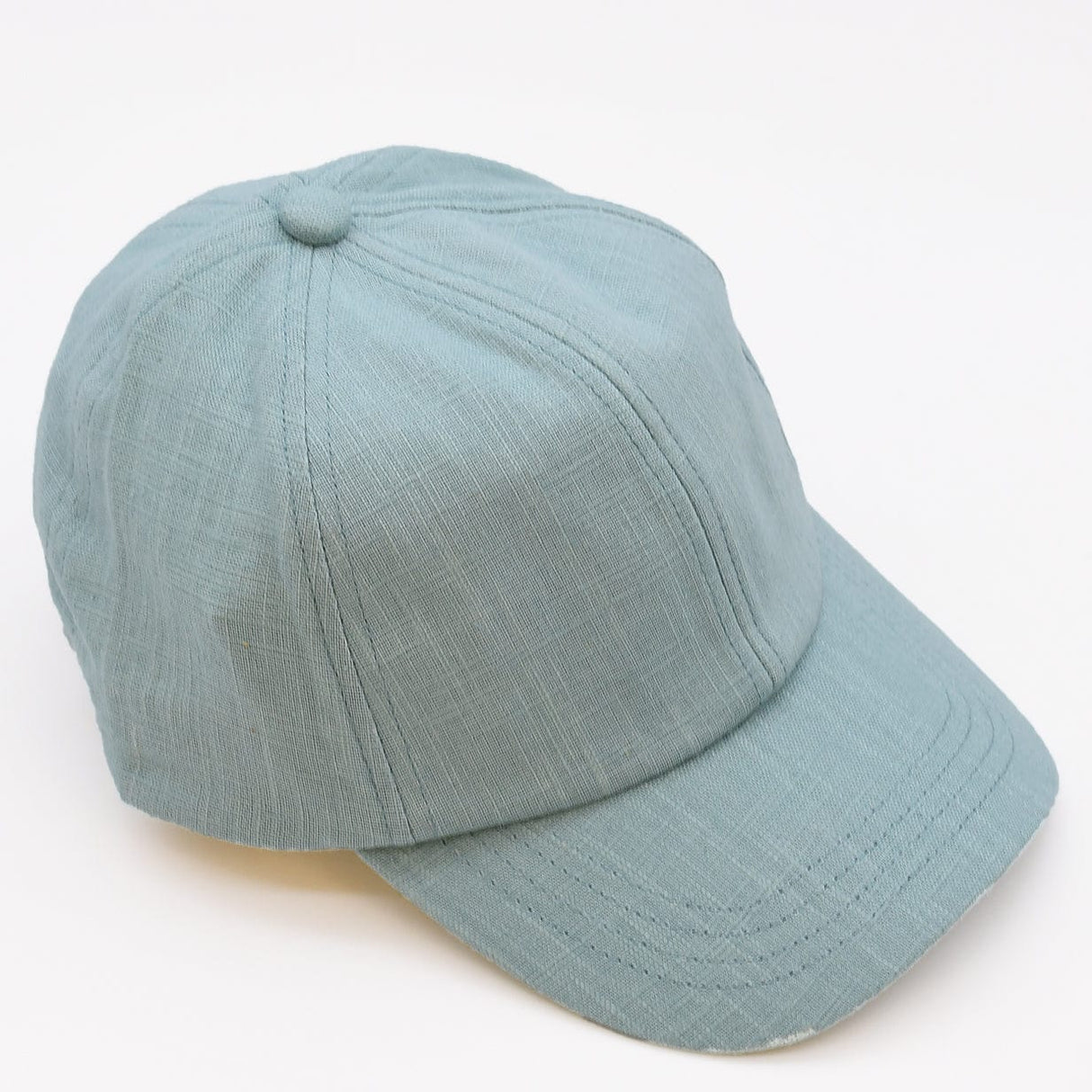 Casquette Gavroche en lin Bleu Denim Casquette en lin - Bleu ciel