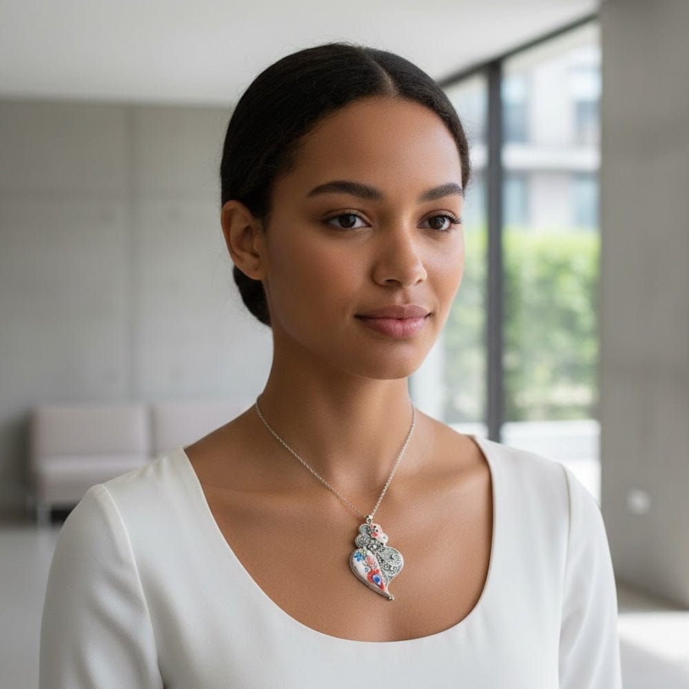 Collier portugais motifs namorados I Bijoux fantaisie portugais Collier "Namorados"