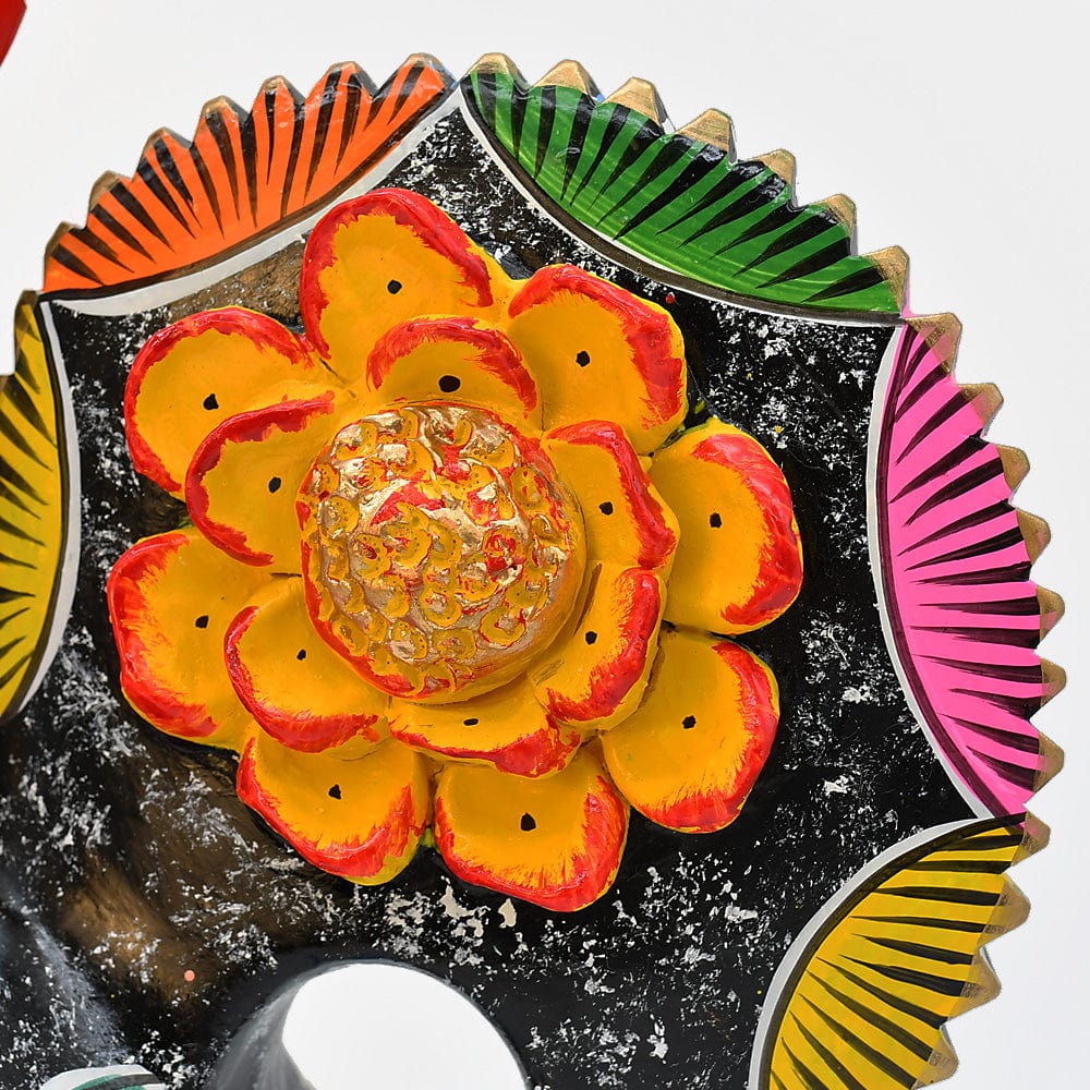 Grand Coq du Portugal noir en terre cuite Prazeres Cota Coq de Barcelos 40cm noir - Prazeres Côta