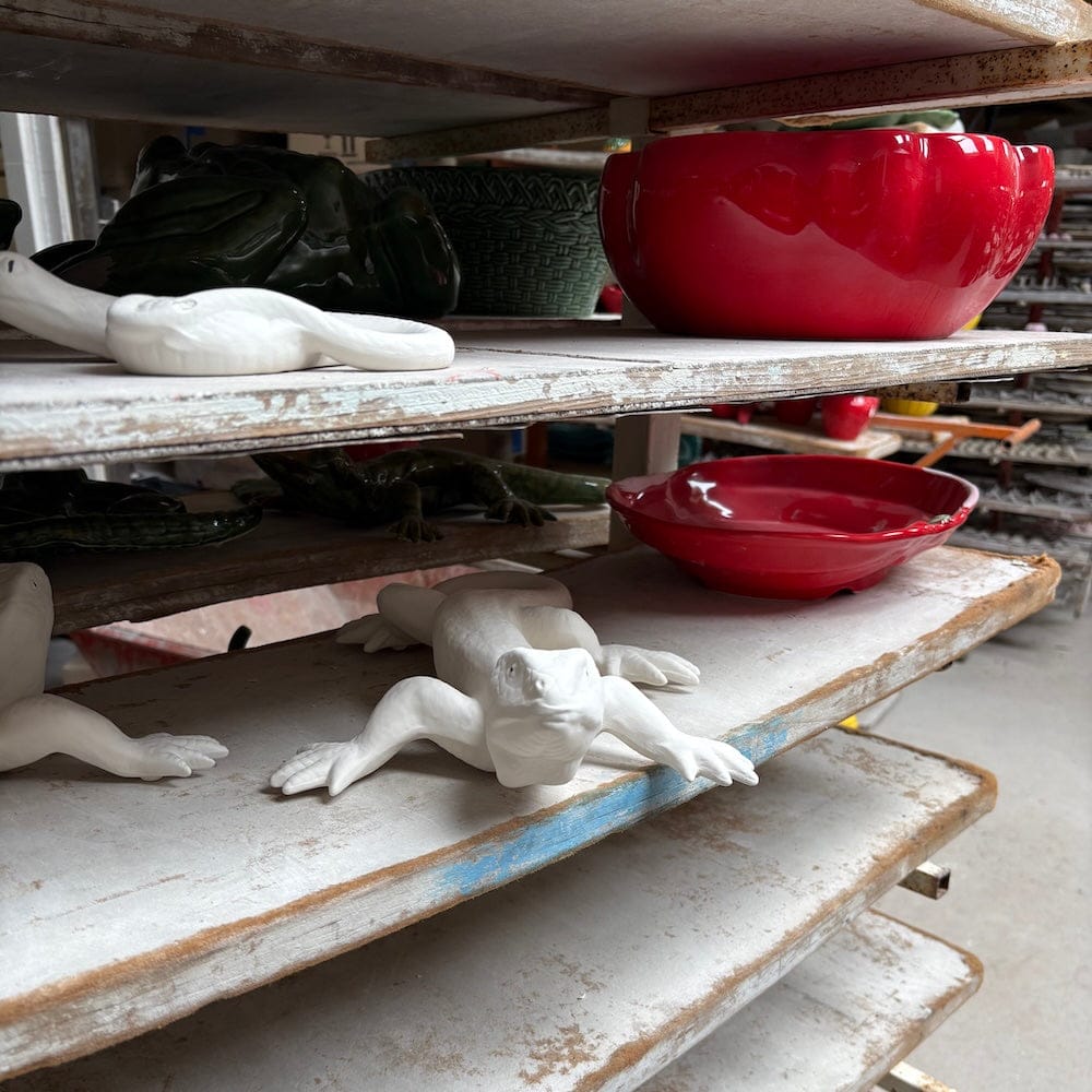 Lézard en céramique I Décoration portugaise traditionnelle Lézard en céramique - 28cm