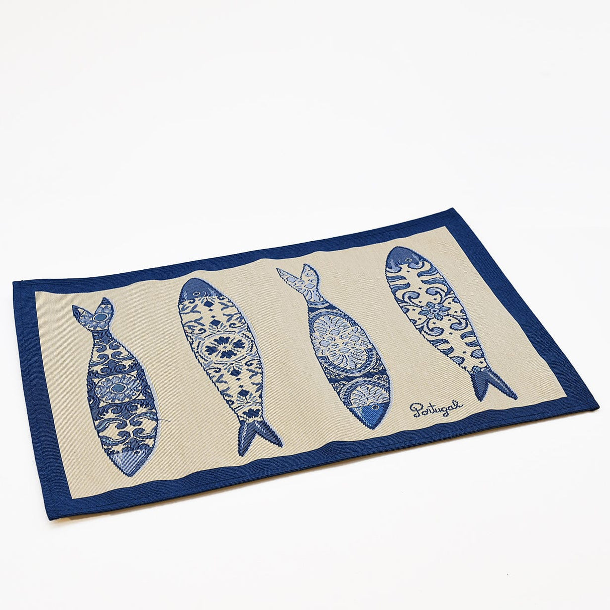 Lot de 2 Set de table sardinhas en tissu Set de table "Sardinhas"- Lot de 2