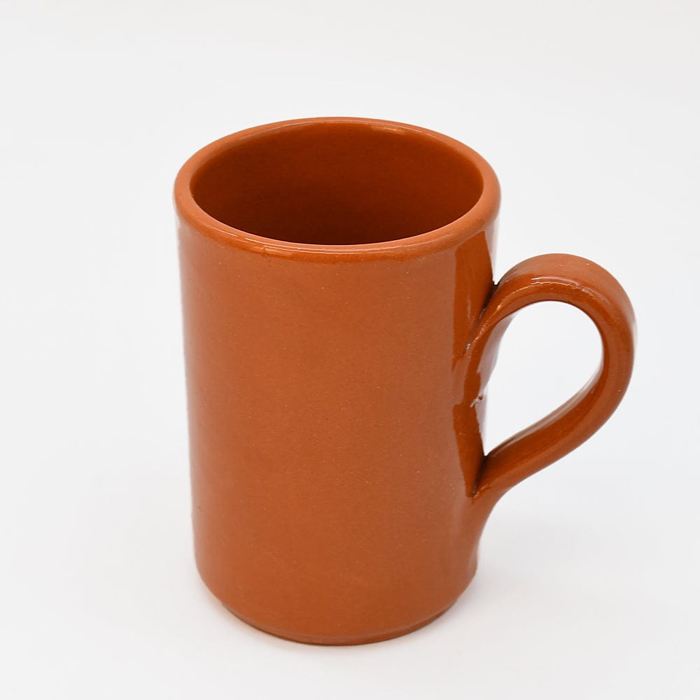 Mug en terre cuite naturelle vitrifiée Mug en terre cuite vitrifiée