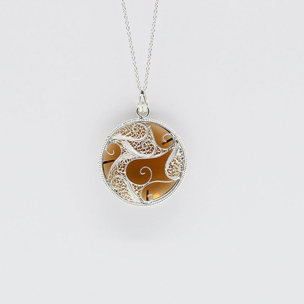 Pendentif Filigrane Argenté AVON - Coffret Cadeau, Neuf Sans Emballage D'origine