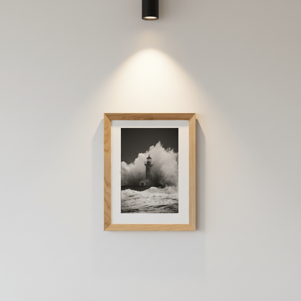 Photo d'art signée des côtes portugaises Photo d'art signée "Antes"