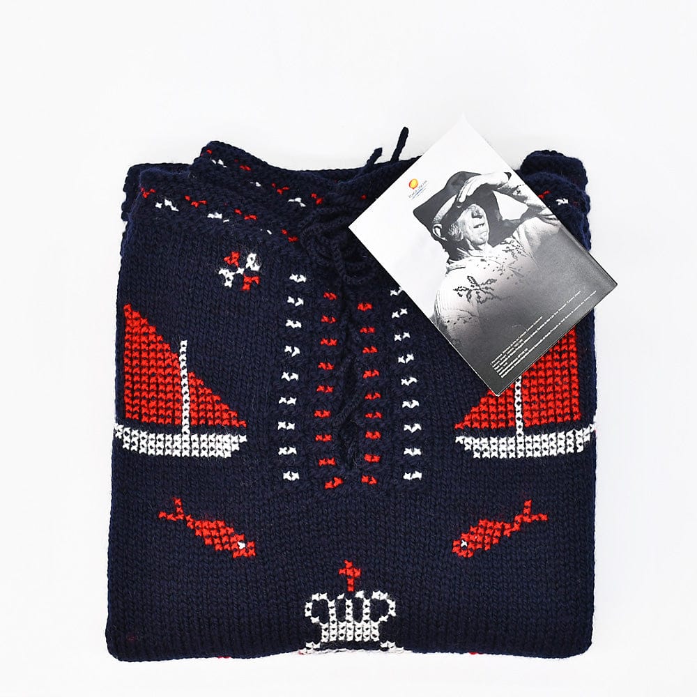 Pull-over portugais traditionnel Poveira Bleu Pull-over Poveira - Bleu