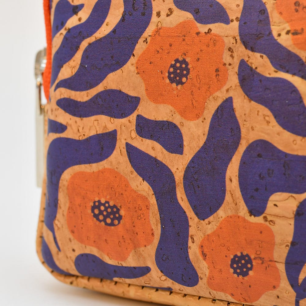 Sac panier en liège Doré et Rouge I Liège du Portugal Porte-monnaie en liège