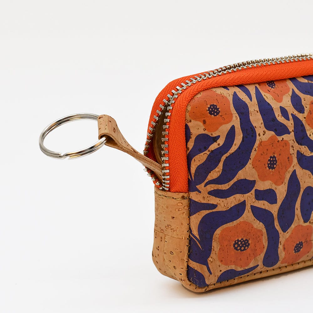 Sac panier en liège Doré et Rouge I Liège du Portugal Porte-monnaie en liège