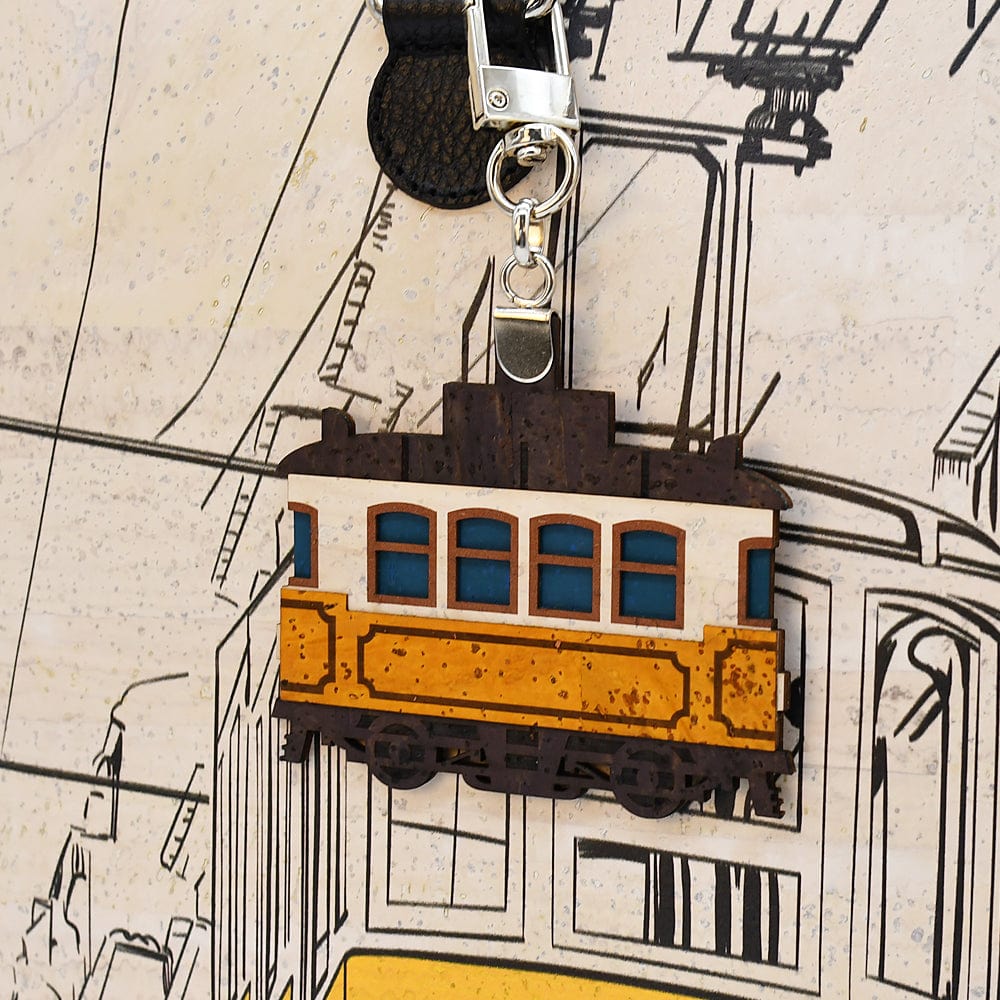 Sac panier en liège Doré et Rouge I Liège du Portugal Sac en liège