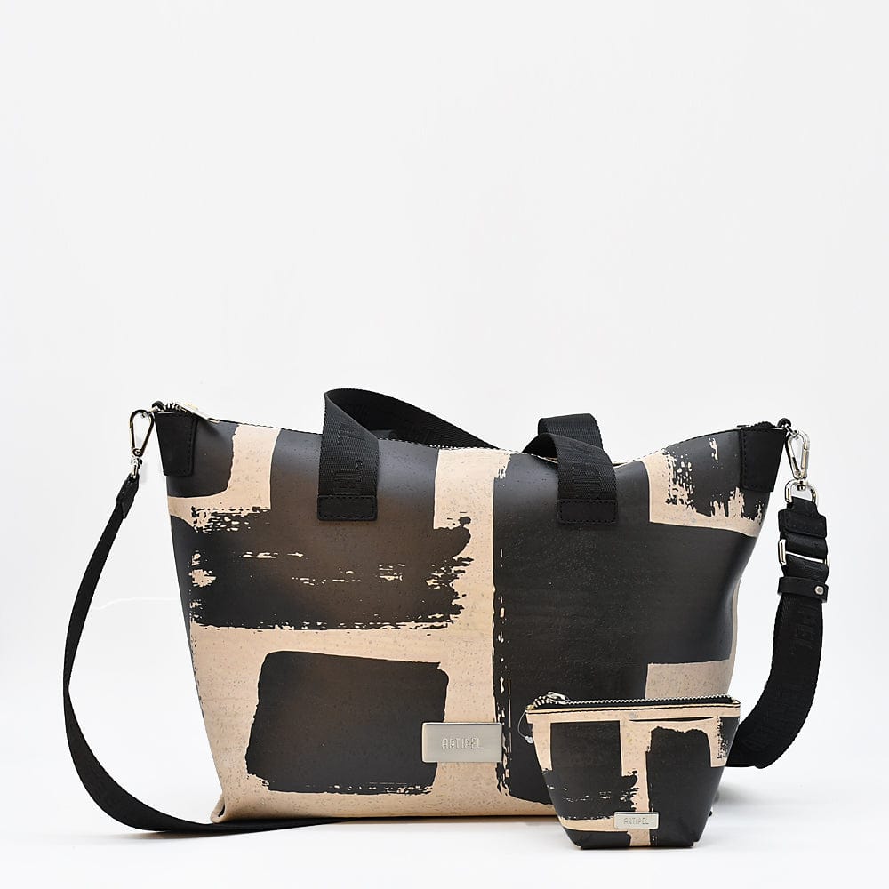 Sac panier en liège Doré et Rouge I Liège du Portugal Sac en liège