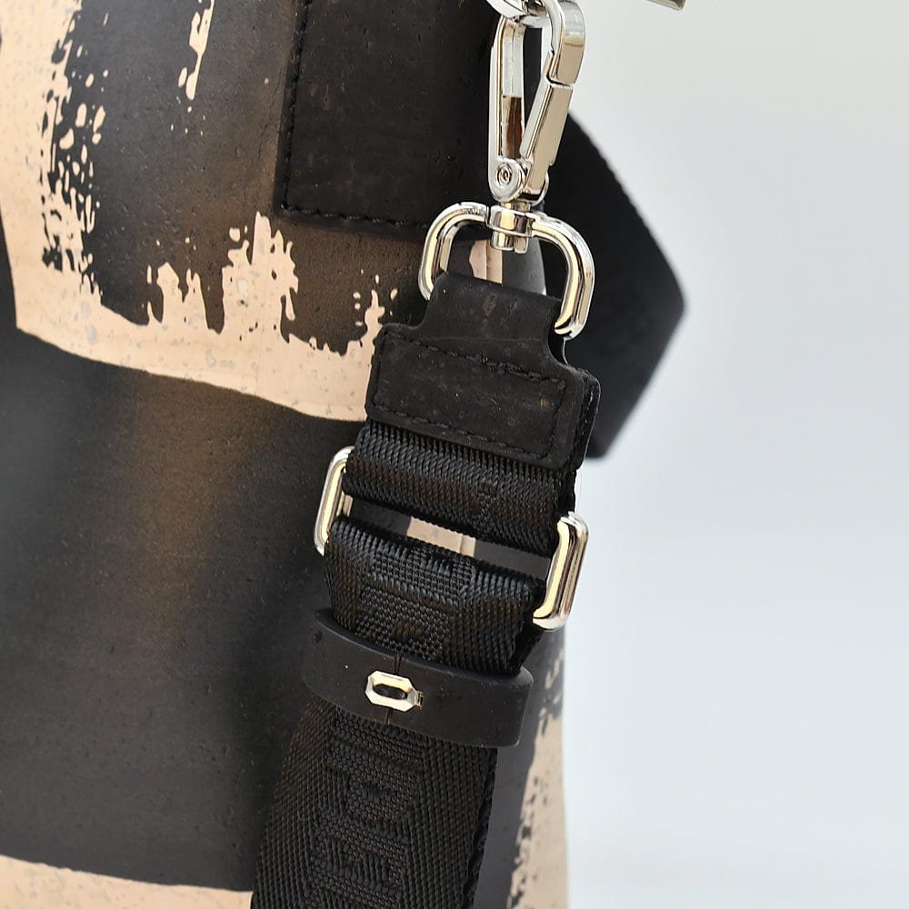 Sac panier en liège Doré et Rouge I Liège du Portugal Sac en liège