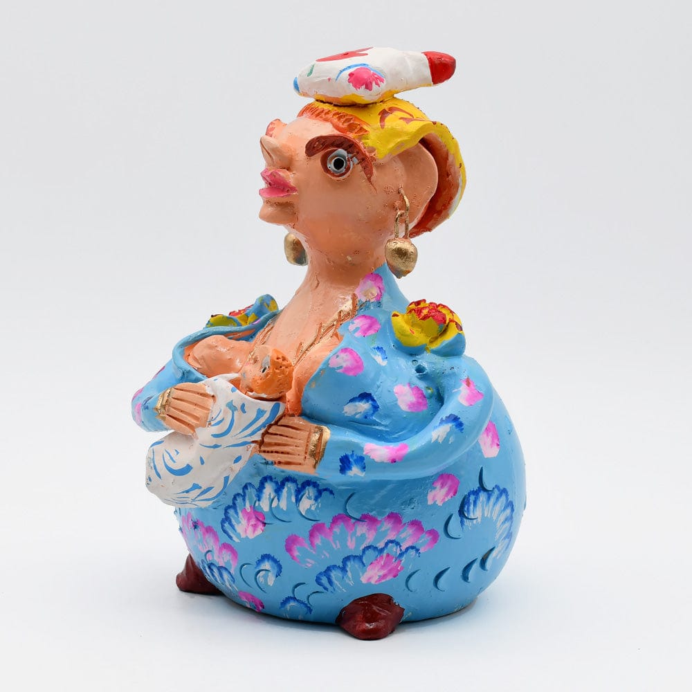 Statuette Boneca Minhota I Julia Cota artiste portugaise Boneca Barriguda 20cm - Júlia Côta