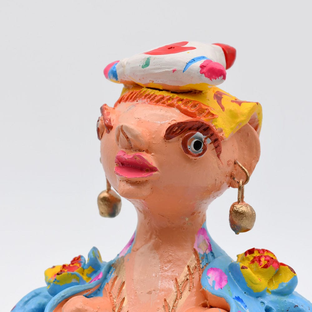 Statuette Boneca Minhota I Julia Cota artiste portugaise Boneca Barriguda 20cm - Júlia Côta