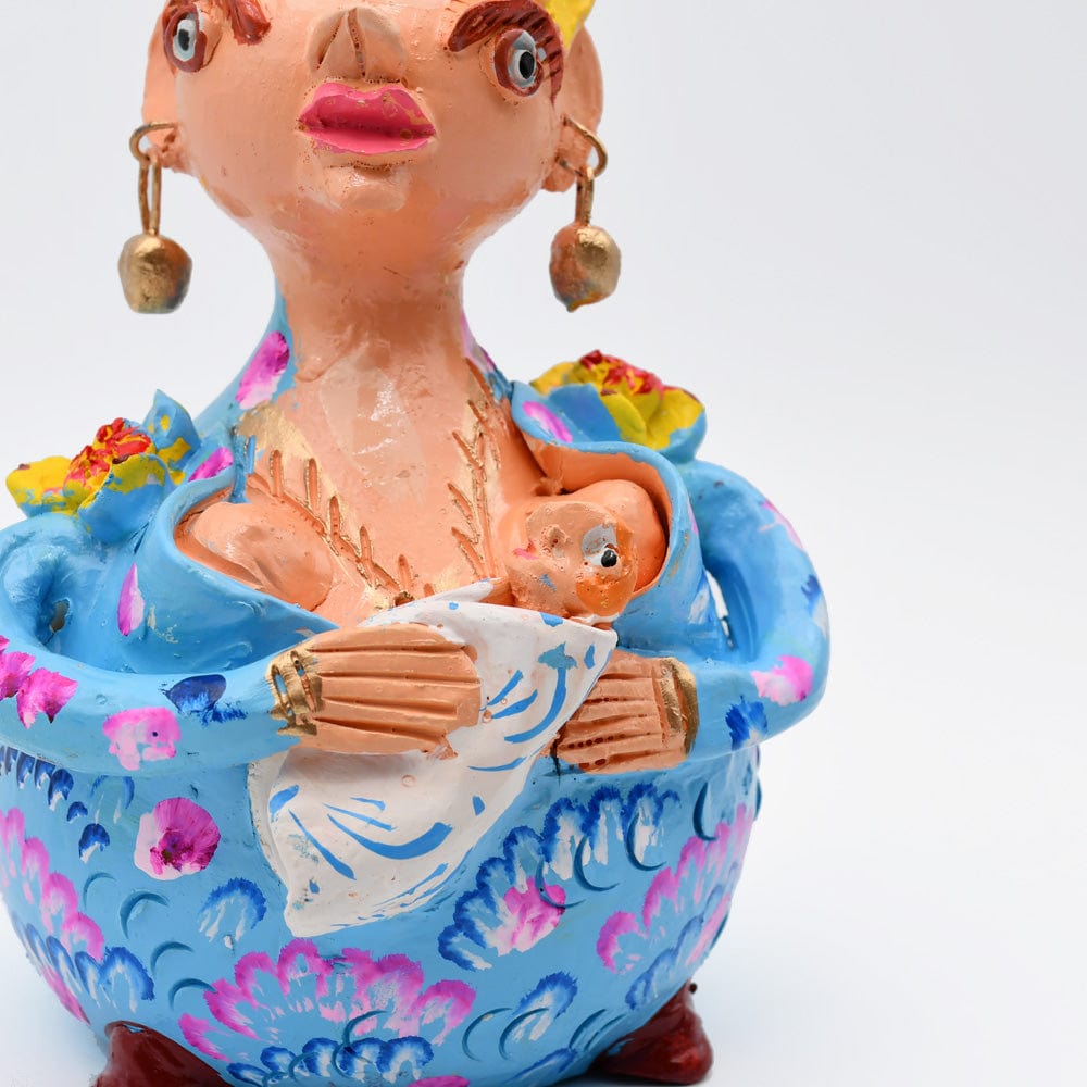 Statuette Boneca Minhota I Julia Cota artiste portugaise Boneca Barriguda 20cm - Júlia Côta