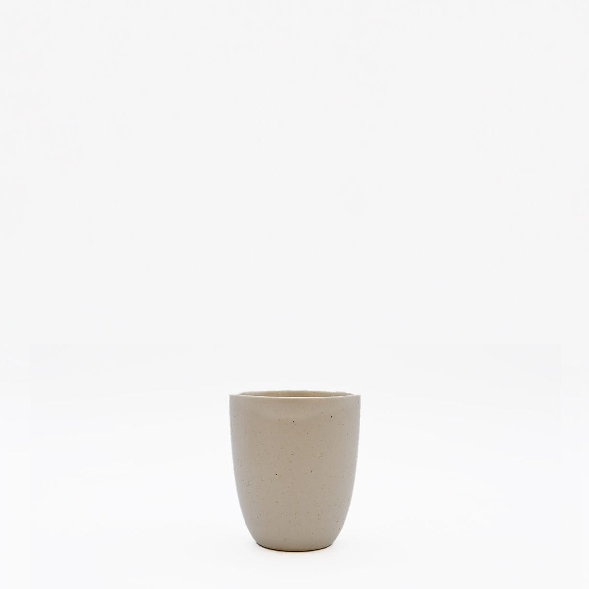 Tasse espresso en grès beige 7cl – Tasse café artisanale portugaise Tasse à espresso - Beige