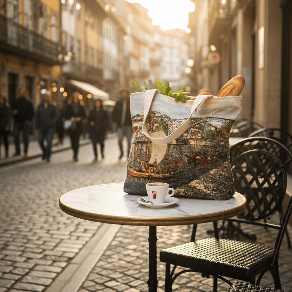 Tote bag portugais avec illustrations Porto Tote bag "Porto"