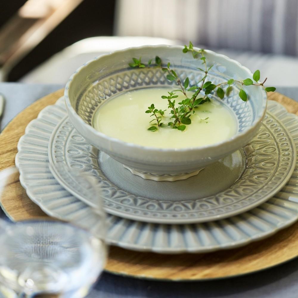 Cristal I Fine Stoneware dessert plate