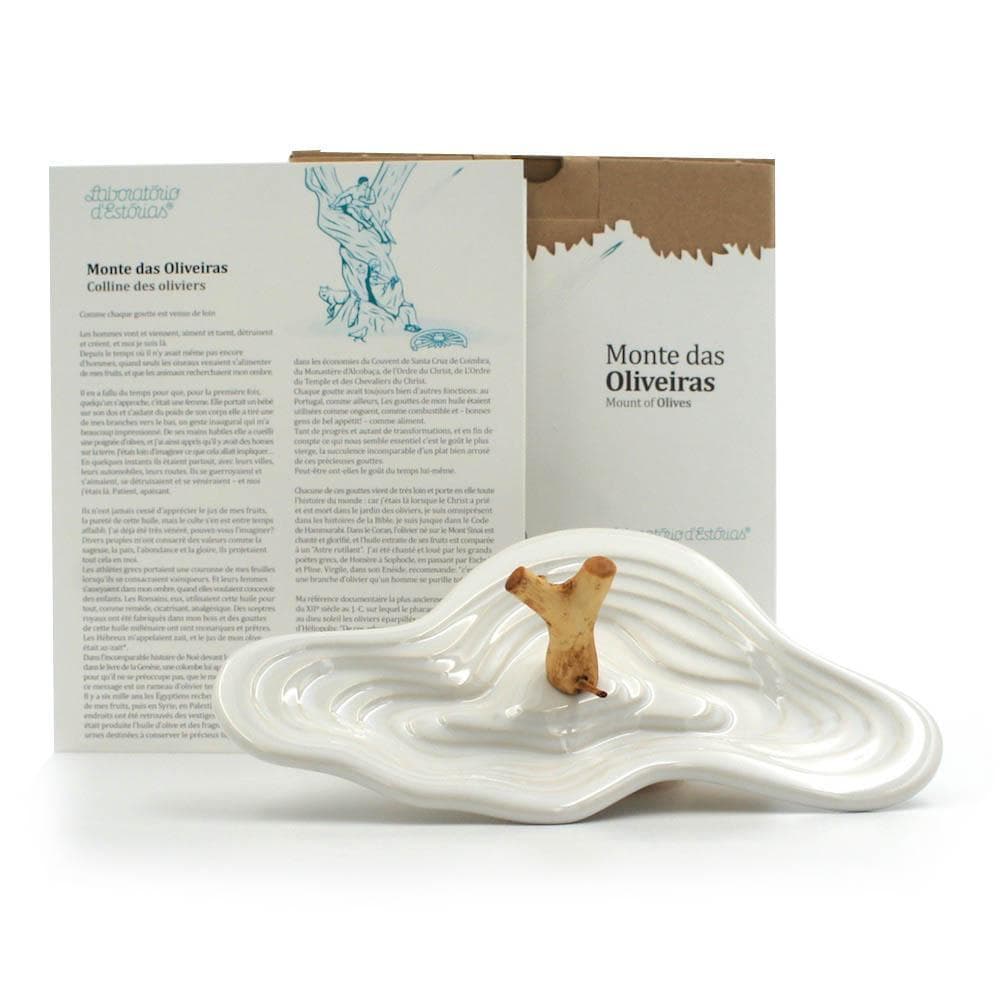 Assiette de dégustation d'huile d'olive "Monte das Oliveiras"