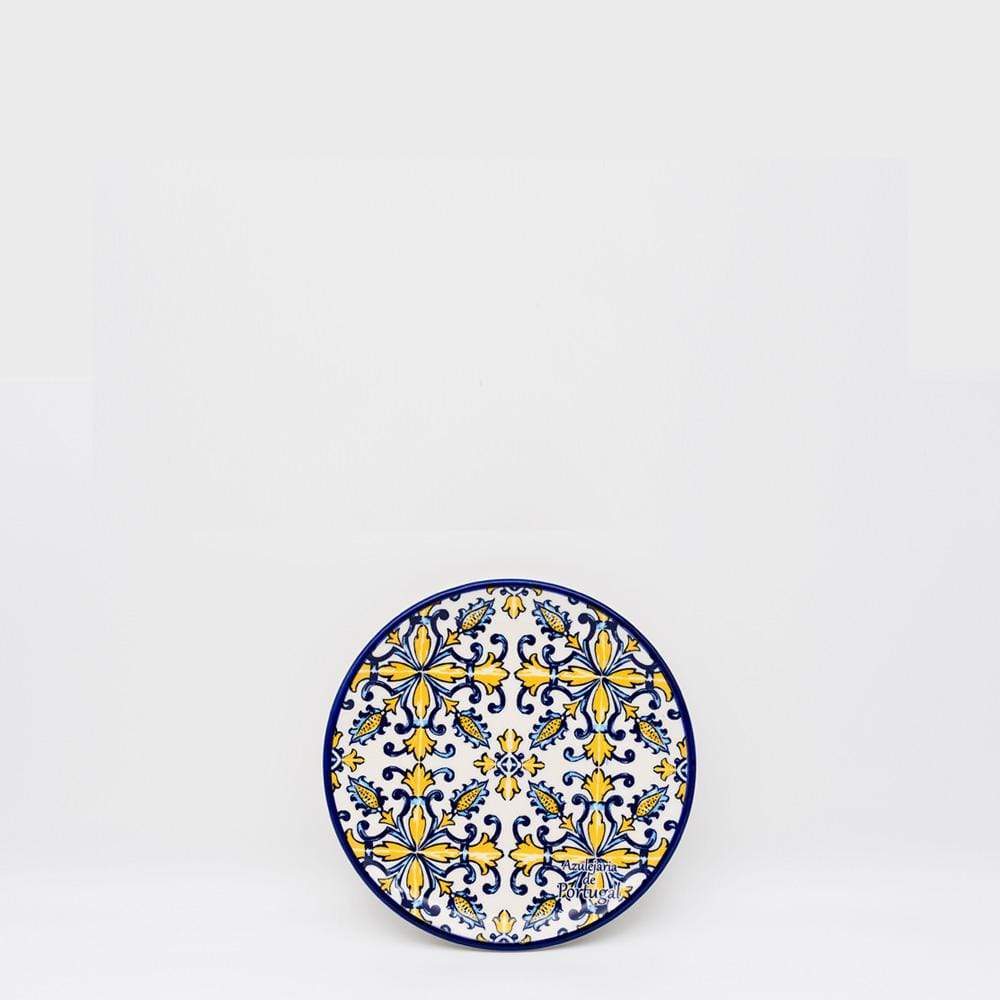 Tradicional I Ceramic plate - Yellow - 11cm