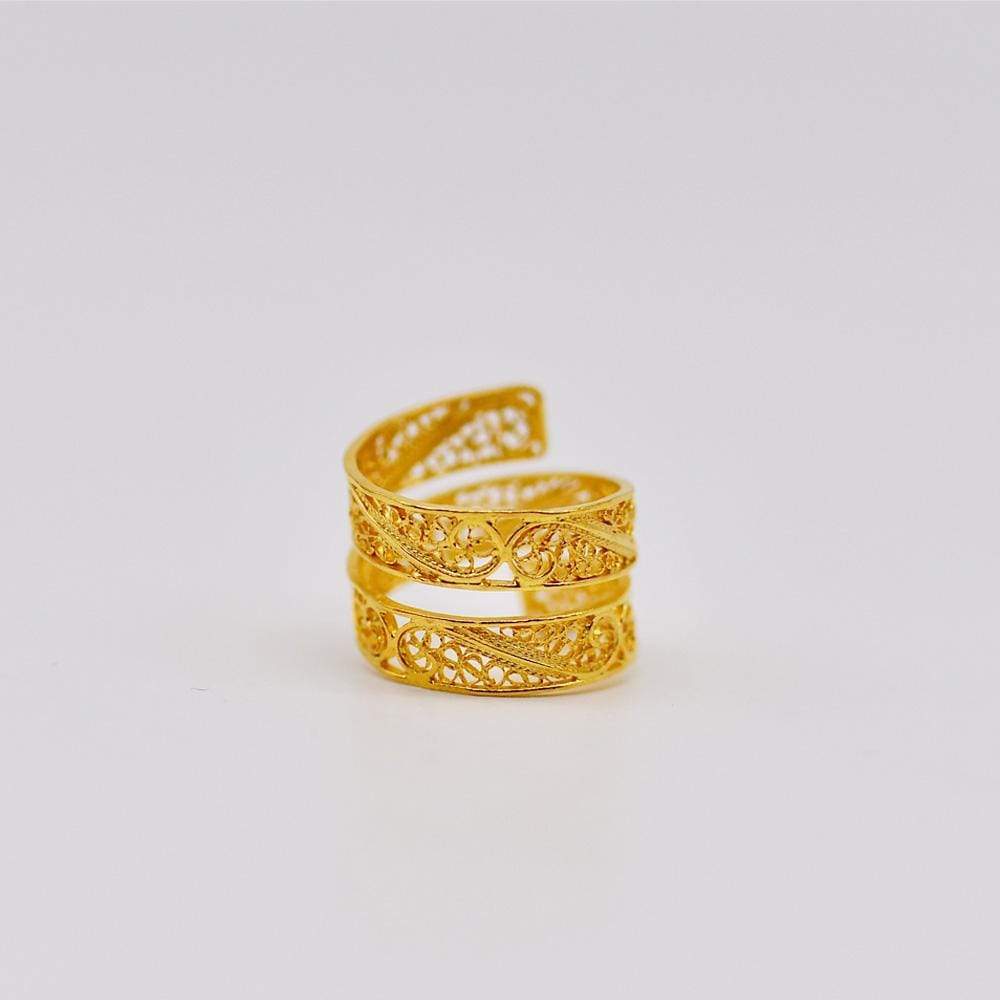 Serpente I Bague en filigrane d'argent