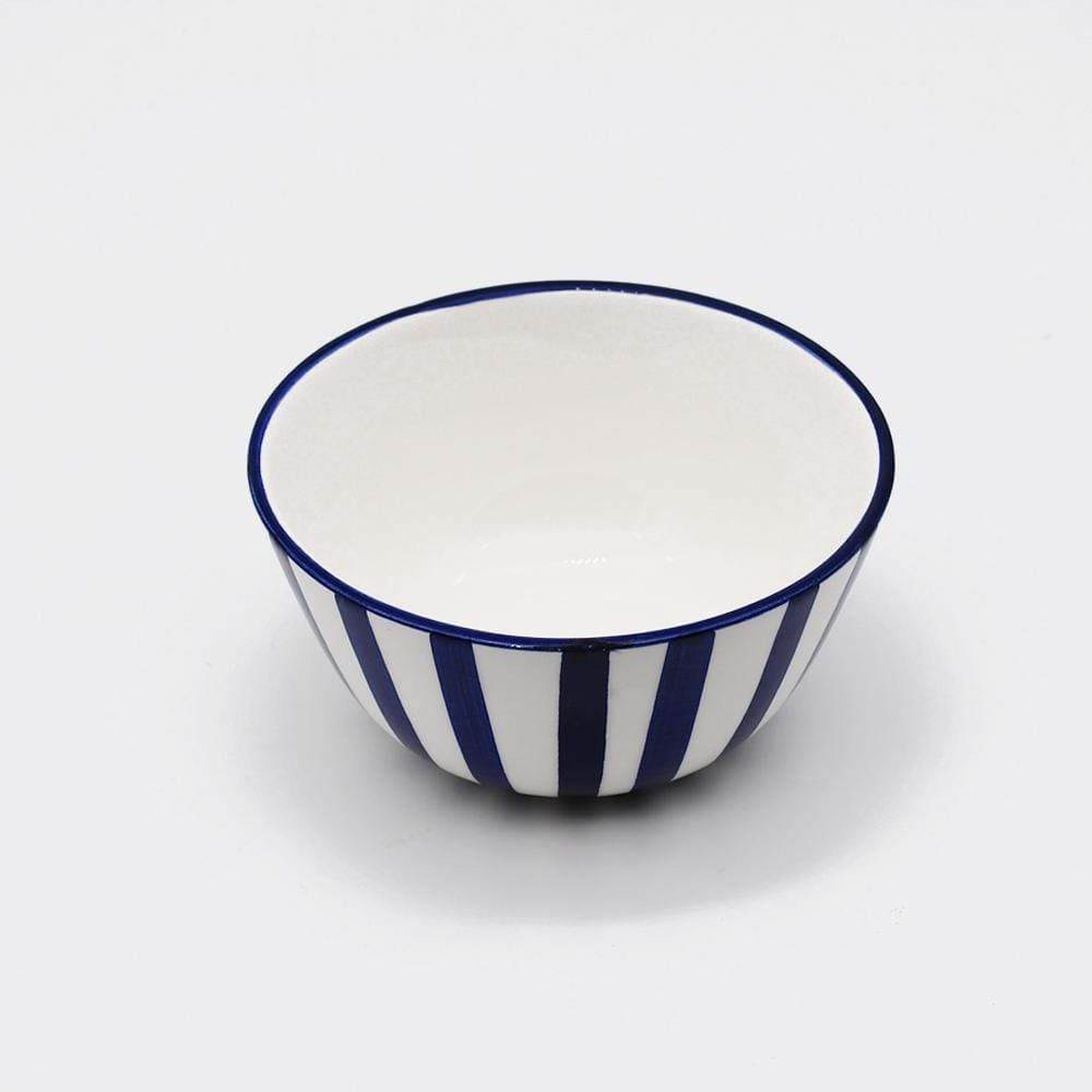 Bol en céramique portugaise I Vente en ligne Bol "Costa Nova Mar" - 13 cm
