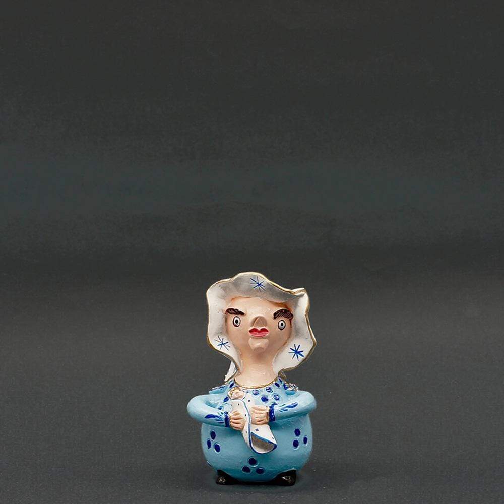 Virgin and Child I Statuette by Prazeres Côta - 13cm