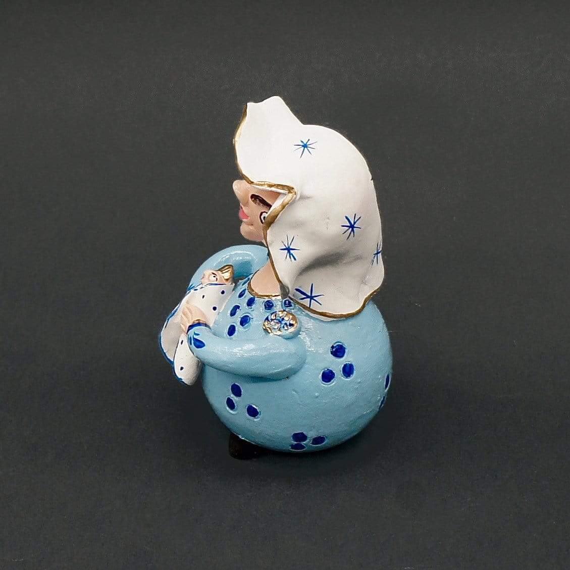 Virgin and Child I Statuette by Prazeres Côta - 13cm