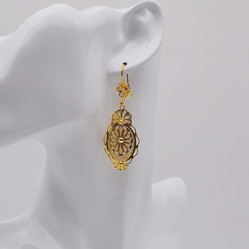 Filigree earrings