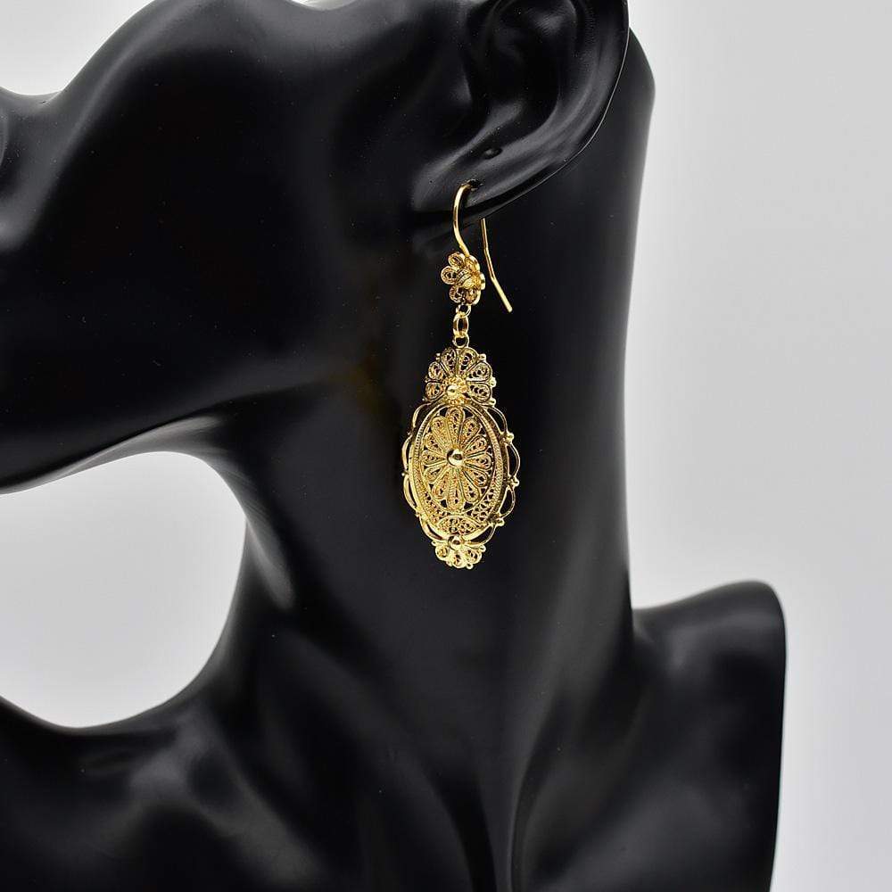 Filigree earrings
