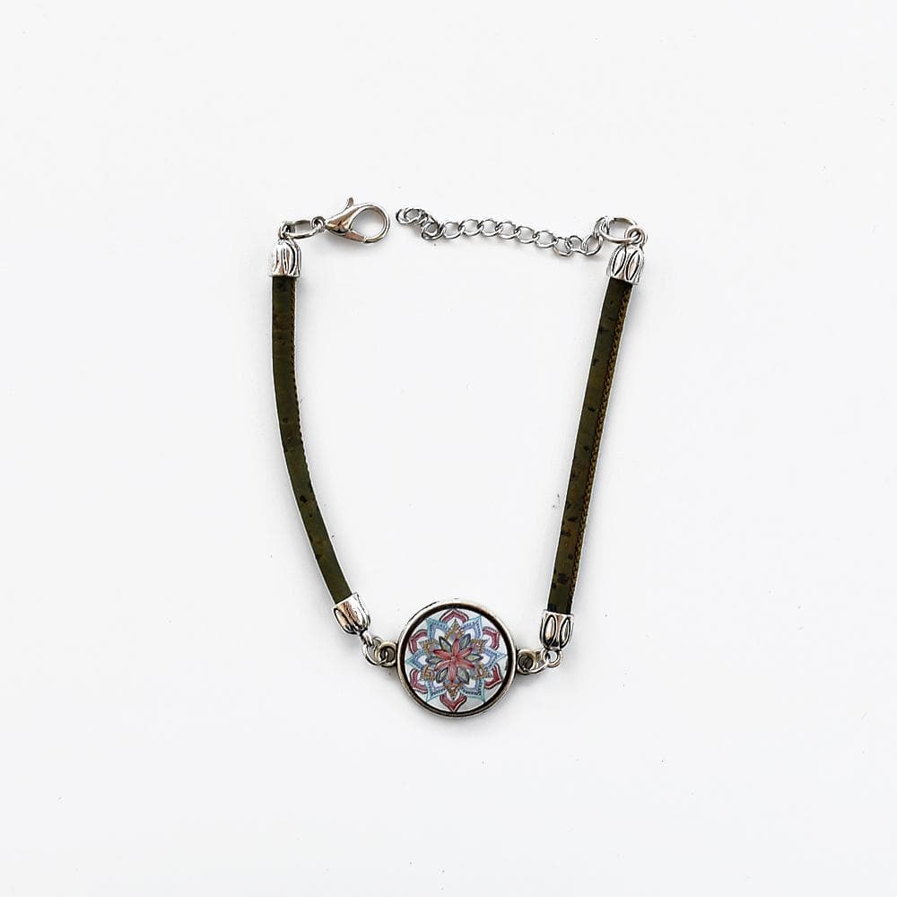 Bracelet en liège "Azulejos"