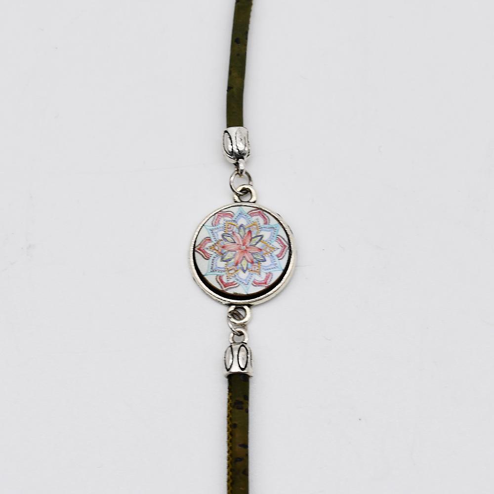 Bracelet fantaisie Azulejos I Bijoux fantaisie portugais Bracelet fantaisie "Azulejos" - Noir