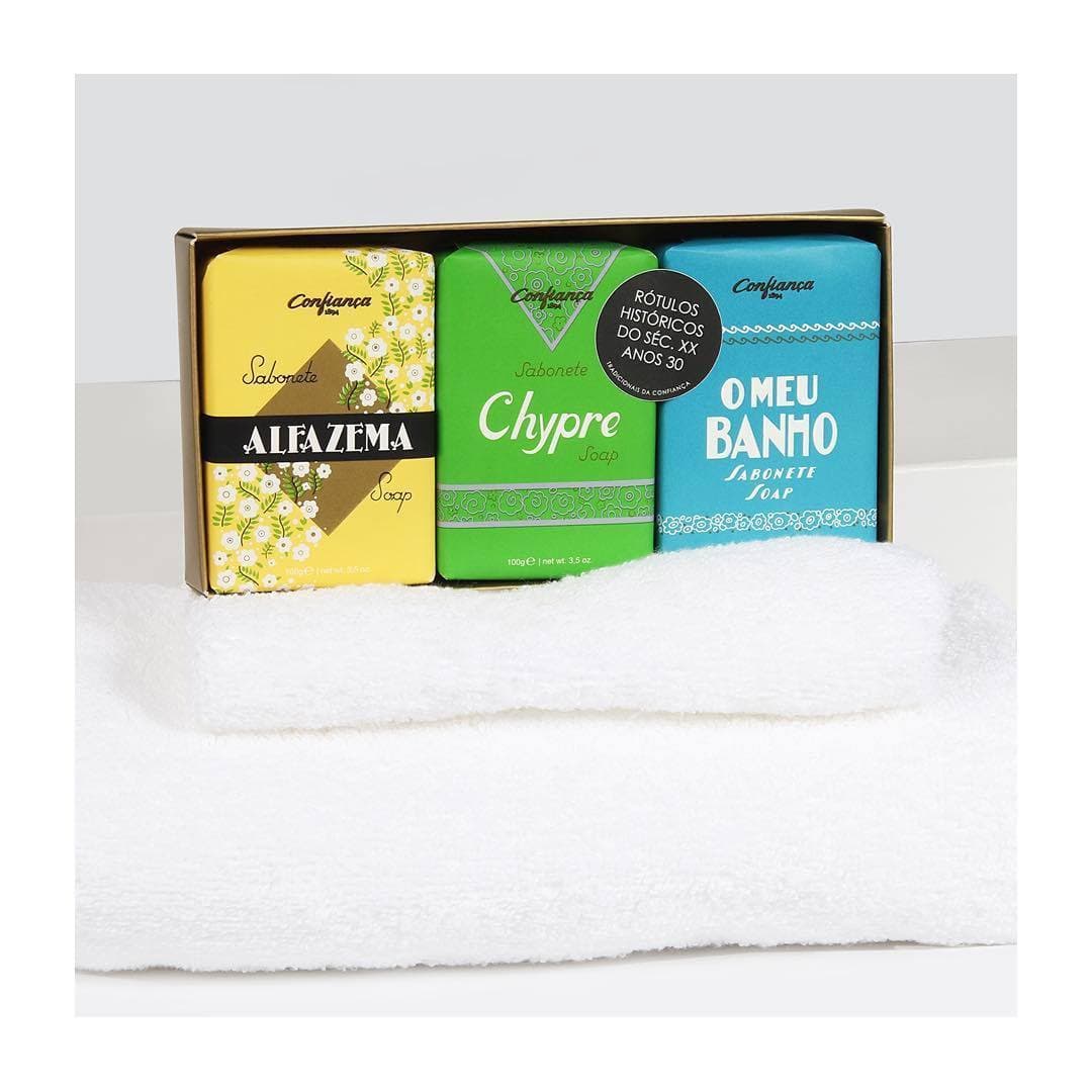 Coffret de 3 savons traditionnels portugais