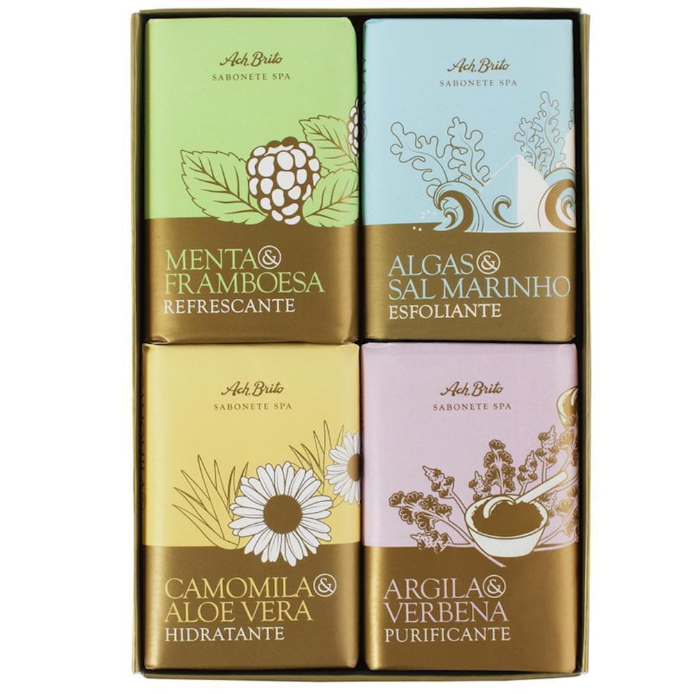 Coffret de 4 savons de soin