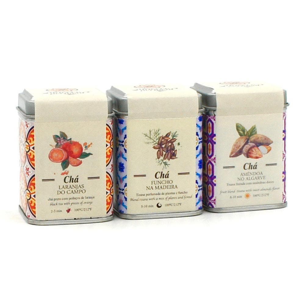 Coffret de découverte des thés portugais