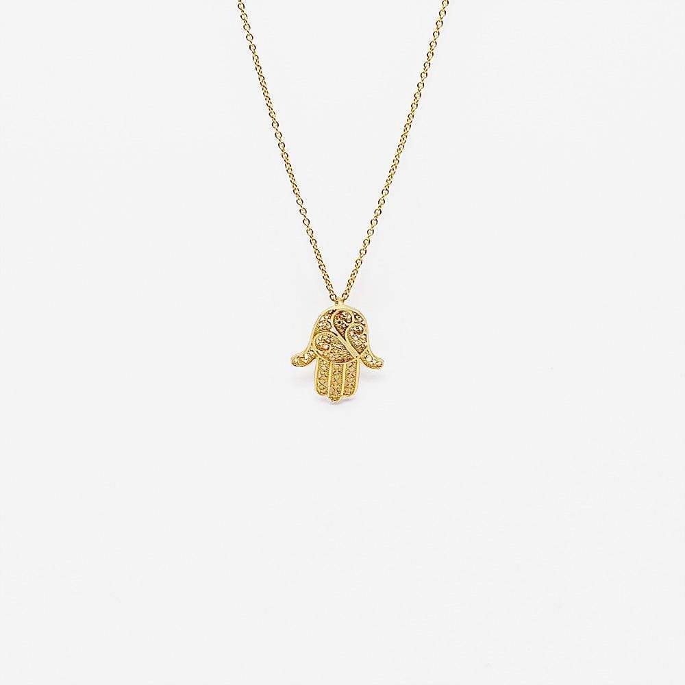 Fatima I Silver Filigree Necklace