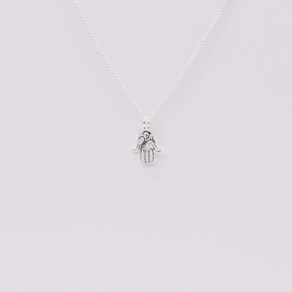 Fatima I Silver necklace