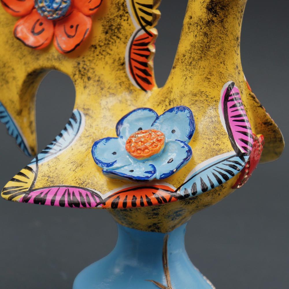 Barcelos Rooster by Prazeres Côta - 25cm - Yellow