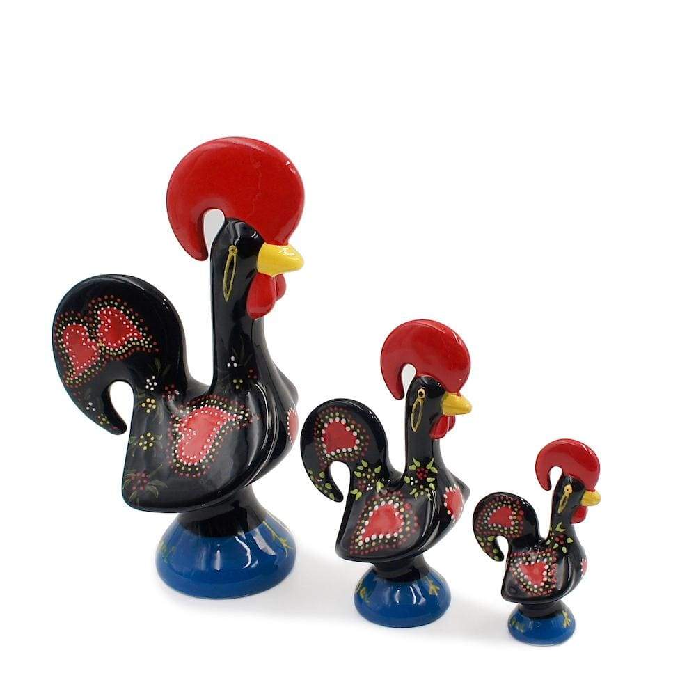 Traditional Barcelos Rooster - Black