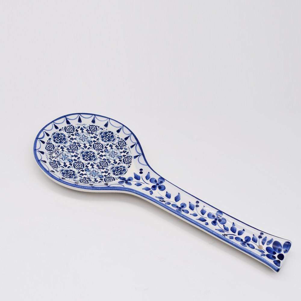 Cuillère de table en céramique "Tradicional" Bleue