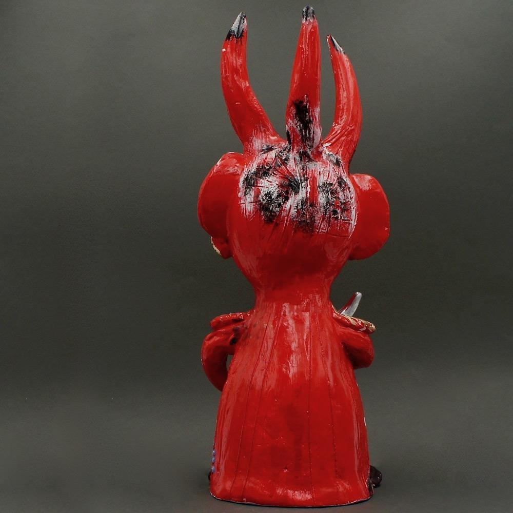 Diabo com três cornos 40 cm - Júlia Côta