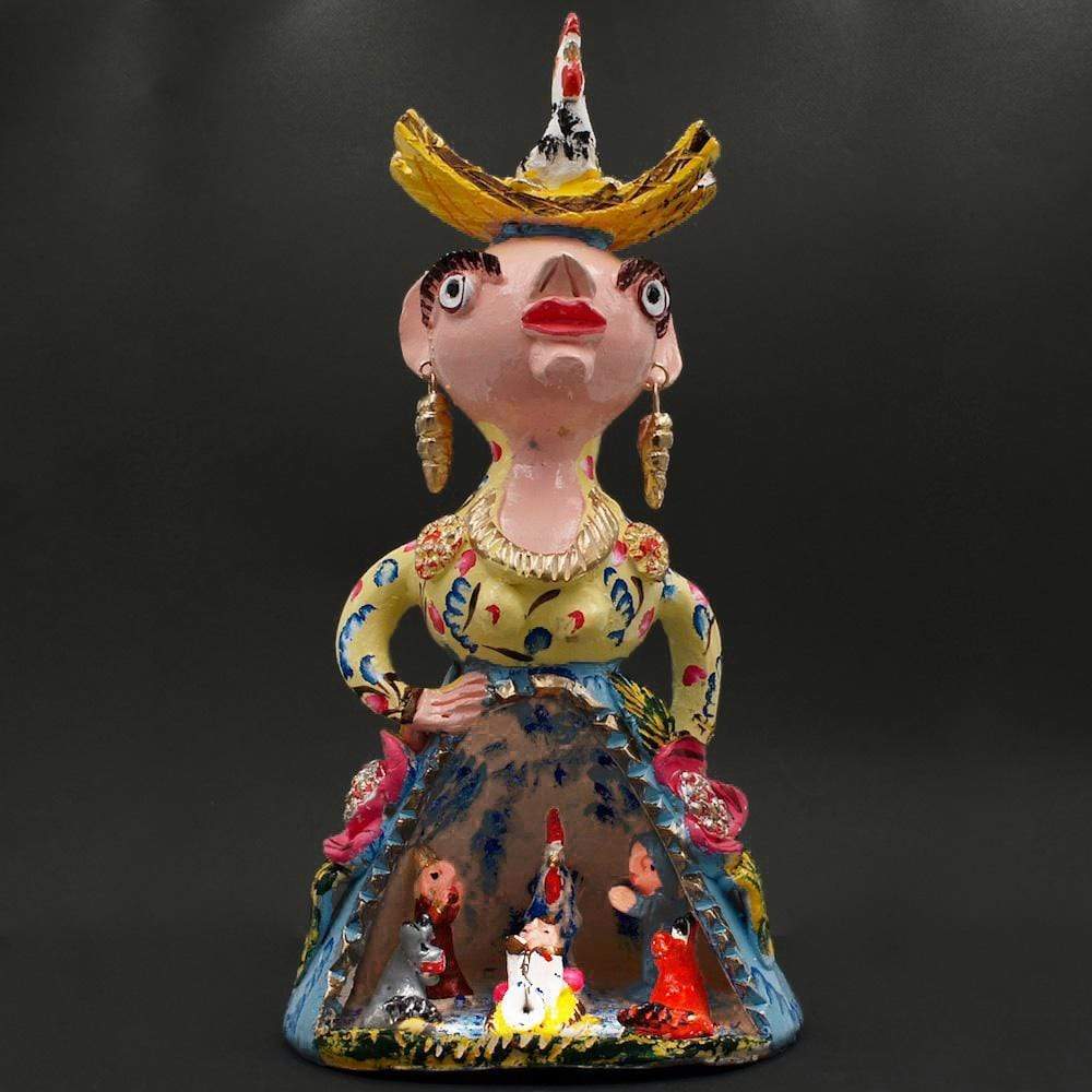 Boneca com Présépio 40 cm - Jùlia Côta