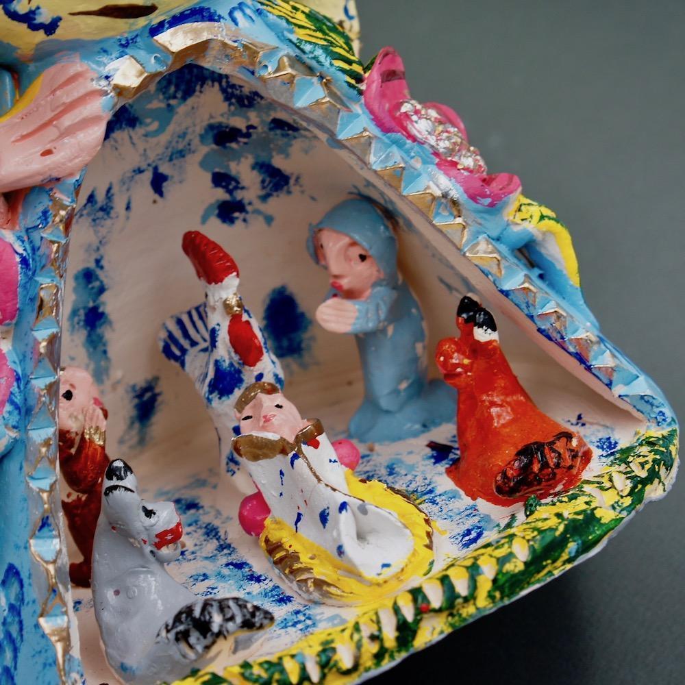 Boneca com Présépio 40 cm - Jùlia Côta