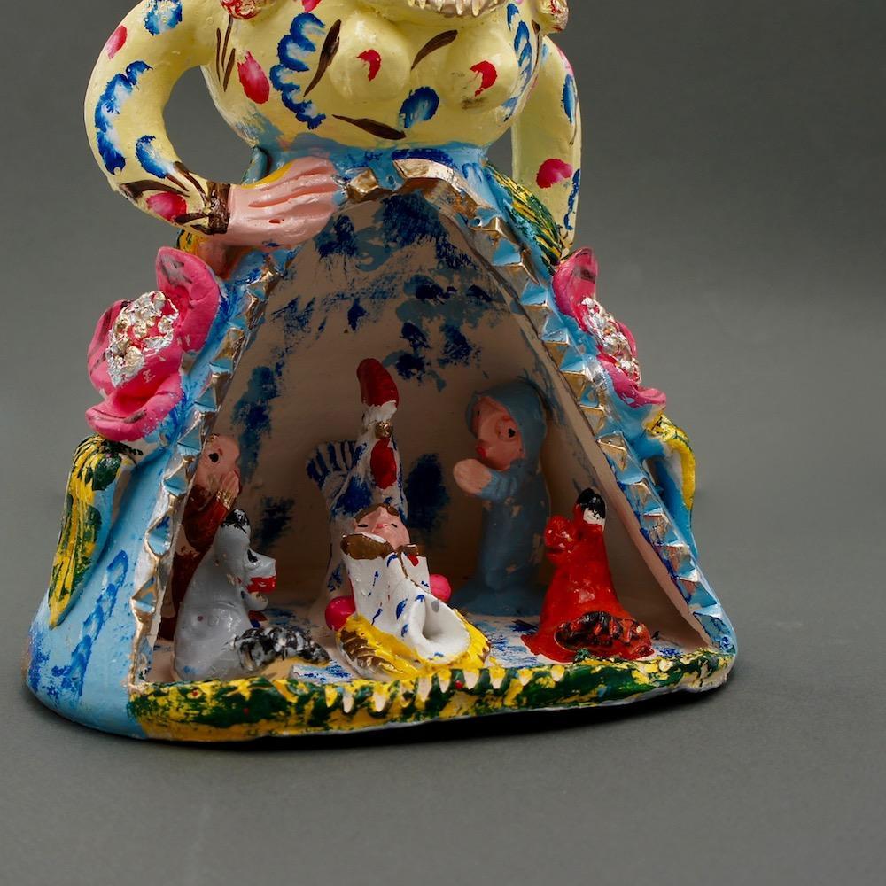 Boneca com Présépio 40 cm - Jùlia Côta