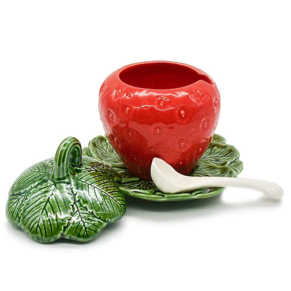 Pot en céramique en forme de fraise - 20cm