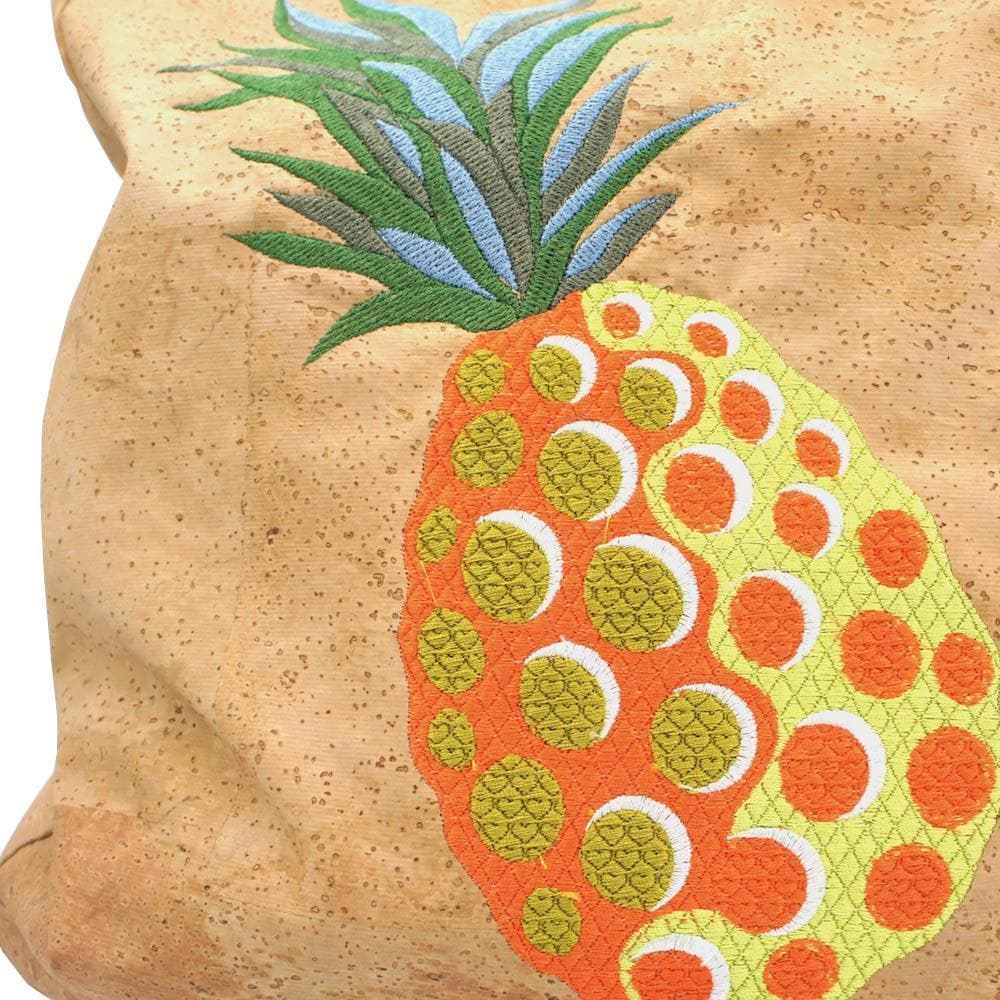 Sac cabas en liège souple Ananas