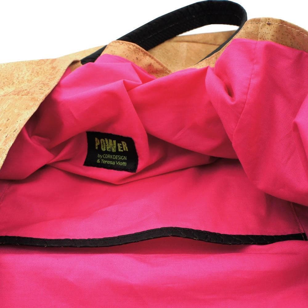 Sac cabas en liège souple Melon